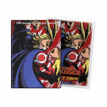 Dragon Shield Matte Art Sleeves My Hero Academia All Might Flex (100)