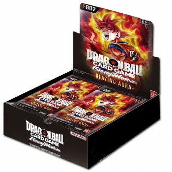 DragonBall Super CCG Fusion World Blazing Aura FB02 Booster Display EN