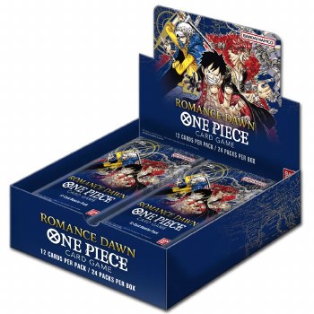 One Piece TCG Romance Dawn Display OP01 EN REPRINT (WHITE BOTTOM)