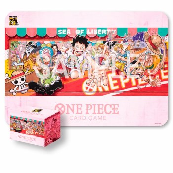 One Piece TCG Playmat & Card Case Set 25th Edition