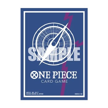 One Piece TCG Official Sleeves S16 Standard Blue Rocks D. Xebec Version (70)