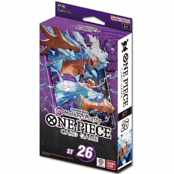 One Piece TCG Starter Deck ST26 Monkey D. Luffy Purple/Black EN