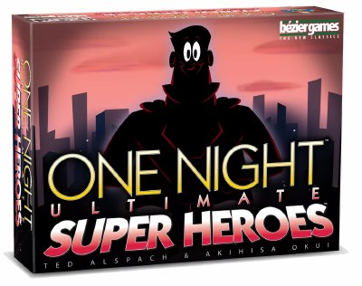 One Night Ultimate Super Heroes Card Game EN