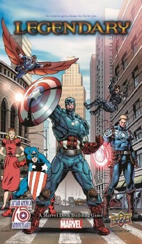 Legendary Marvel DBG Captain America 75th Aniversary Exp. EN