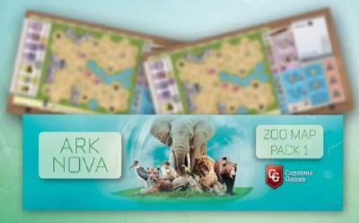 Ark Nova Zoo Map Pack 01 Expansion EN