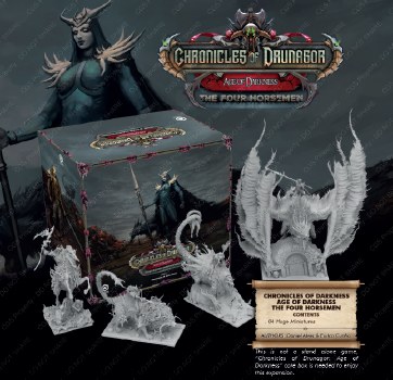 Chronicles of Drunagor Age of Darkness Apocalypse The Four Horsemen Expansion EN