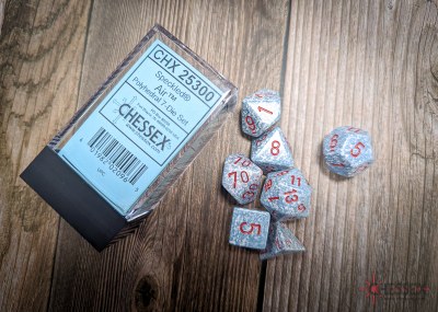 Chessex Speckled Polyhedral 7-Die Set Air