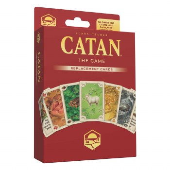 Catan 6th Edition Base Game Replacement Cards EN