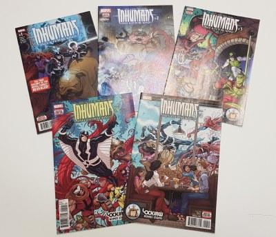 Inhumans Once & Future Kings 1-5 Complete