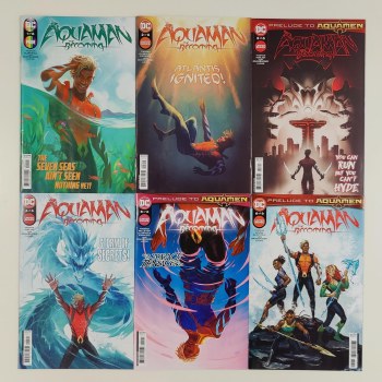 Aquaman Becoming # 1 - 6 CvrA Complete