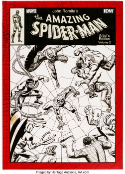 John Romita Amazing Spider-ManArtist Ed HC VOL 02 (Net)