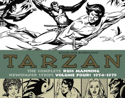 Tarzan Russ Manning NewspaperStrips HC VOL 04 1974-1979