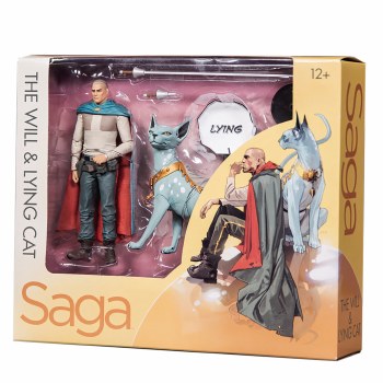 SAGA The Will and Lying Cat Action Figure 2 Pack