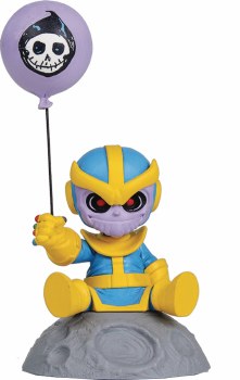 Marvel Mini Heroes Animated Thanos Pvc Statue