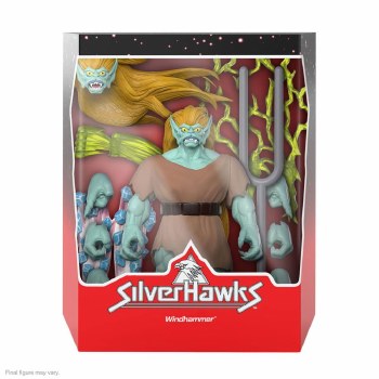 Silverhawks Ultimates W2 Windhammer Super7 Action Figure