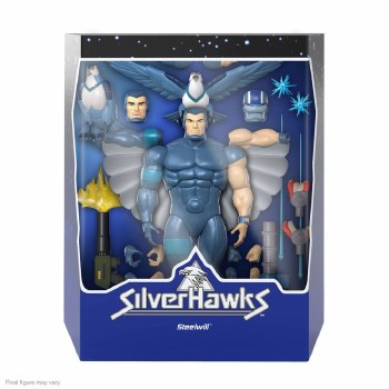 Silverhawks Ultimates W2 Steelwill Super7 Action Figure