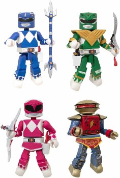 Mighty Morphin Power Rangers Series 1 Minimates Box Set