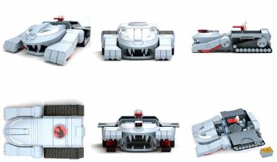 Ultimates Thundercats ThunderTank Vehicle Super7 Action Figure
