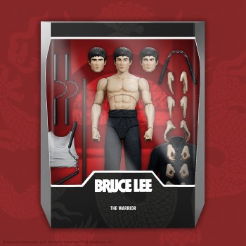 Bruce Lee Ultimates Super7 W1 the Warrior Action Figure
