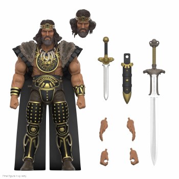Conan the Barbarian Ulitmates W4 King Conan Action Figure