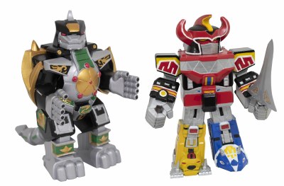 Power Rangers Megazord & Dragonzord Vinimates