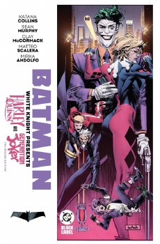 Batman White Knight Harley Quinn Generation Joker Dlx Ed HC