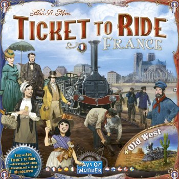 Ticket to Ride France & Old West Map Collection English