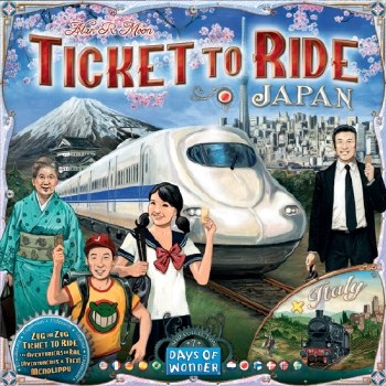 Ticket to Ride Japan & Italy Expansion DE/EN/FR/IT/ES