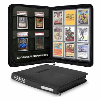Evoretro Shield+ Toploader Binder Black (216)