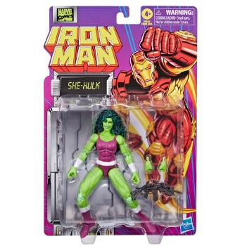 Marvel Legends She-Hulk, Iron Man Comics