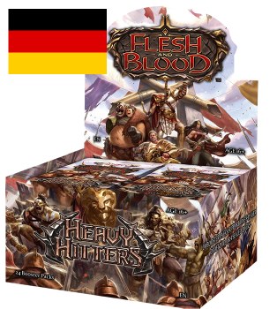 Flesh and Blood Heavy Hitters Booster Display DE