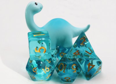Foam Brain Games Stuff Inside Brontosaurus 7 Die Set