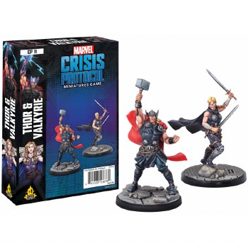 Marvel Crisis Protocol Thor and Valkyrie EN