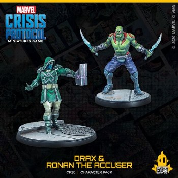 Marvel Crisis Protocol Drax and Ronan the Accuser EN