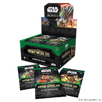 Star Wars Unlimited Homeworlds Booster Display EN (24) PREORDER