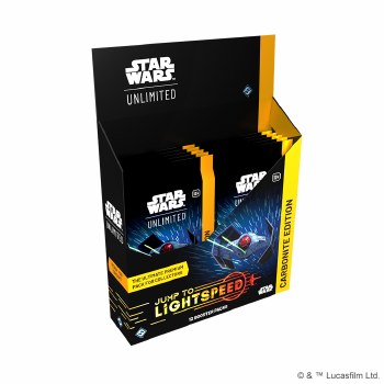 Star Wars Unlimited Jump to Lightspeed Carbonite Edition Booster Display EN