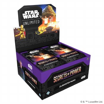 Star Wars Unlimited Secrets of Power Booster Display (24) EN