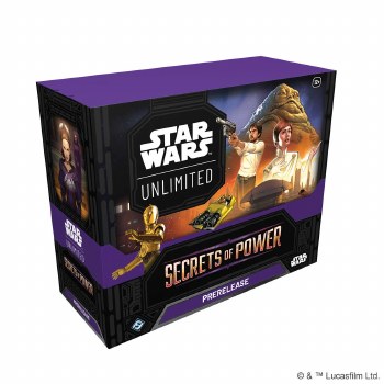 Star Wars Unlimited Secrets of Power PreRelease Box EN