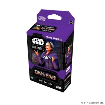 Star Wars Unlimited Secrets of Power Spotlight Deck Padme Amidala EN
