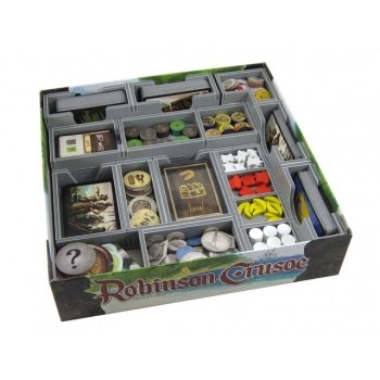 Folded Space Insert Robinson Crusoe Boardgame Organiser