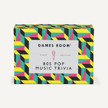 Games Room 80s Pop Music Trivia Game EN