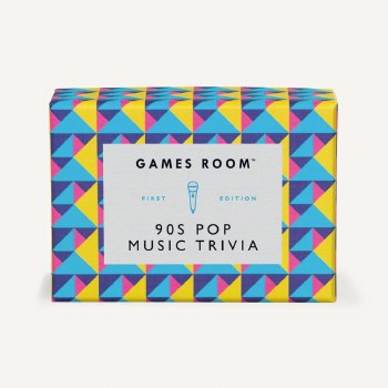 Games Room 90s Pop Music Trivia Game EN