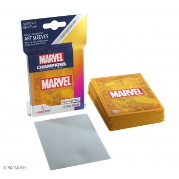 Gamegenic Marvel Champions Art Sleeves Marvel Orange (50)