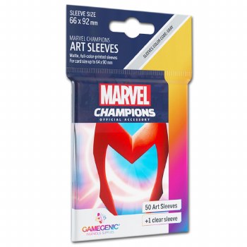 Gamegenic Marvel Champions Art Sleeves Scarlet Witch (50)