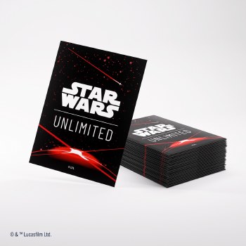 Gamegenic Star Wars Unlimited Art Sleeves Space Red (60)