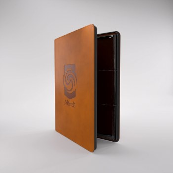 Gamegenic Altered TCG Premium Zip Up Album 18 Pocket Retro Brown