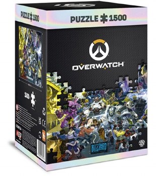 Overwatch Heroes Collage Puzzle 1500 Pieces