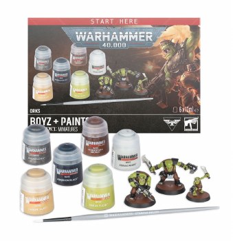 Warhammer 40k Orks Boyz and Pa Set EN