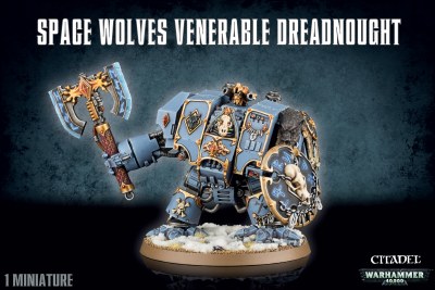 Warhammer 40k Space Wolves Venerable Dreadnought