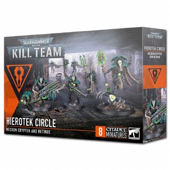 Warhammer 40K Kill Team Hierotek Circle Necron Cryptek And Retinue